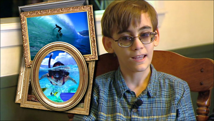Picture Of Ben Pierce With Travel Wishes