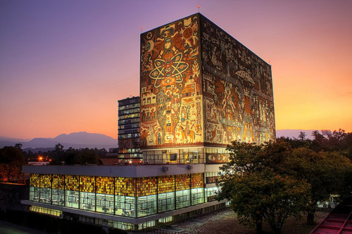UNAM Central Library Mexico City Mexico