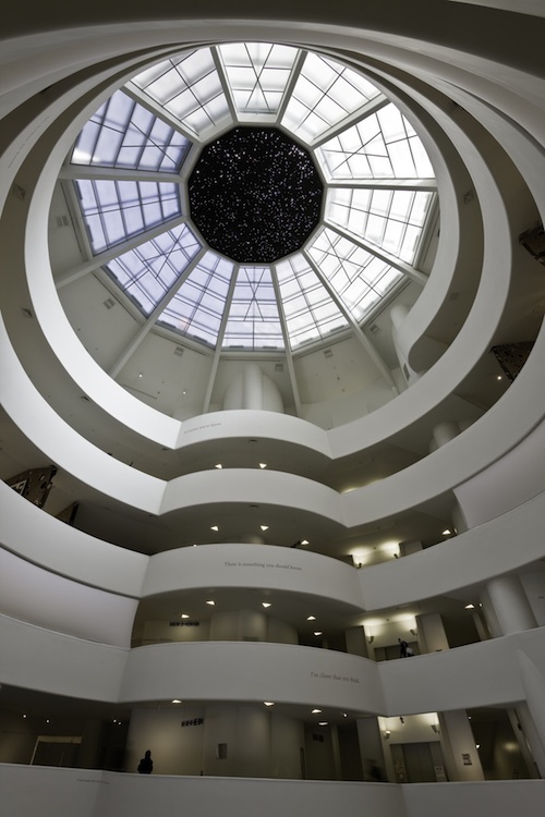 Inside Guggenheim Museum NY