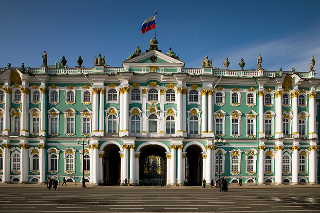 outside of state hermitage museum