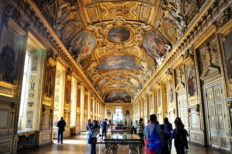 Interior of Louvre
