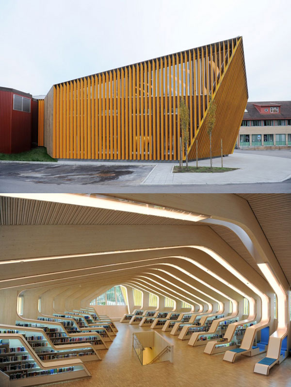 Vennesla Library and culture house in Norway