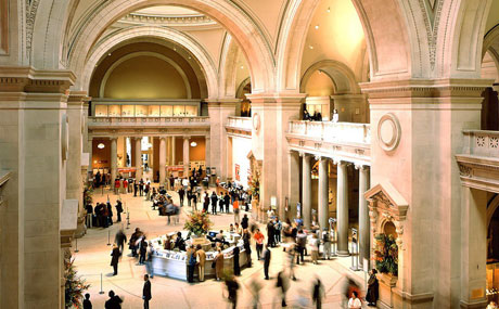 Inside of Metropolitan Museum of Art, New York