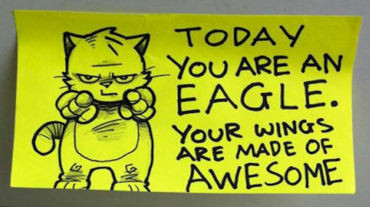 Be awesome today