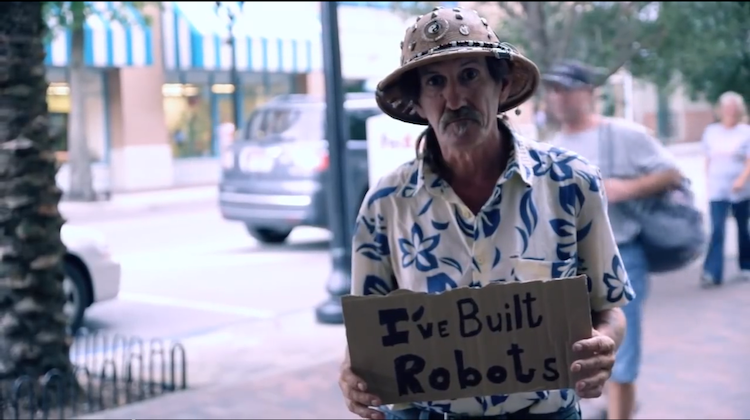 homeless man shares surprising fact