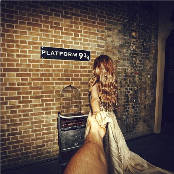9 and 3/4 harry potter station
