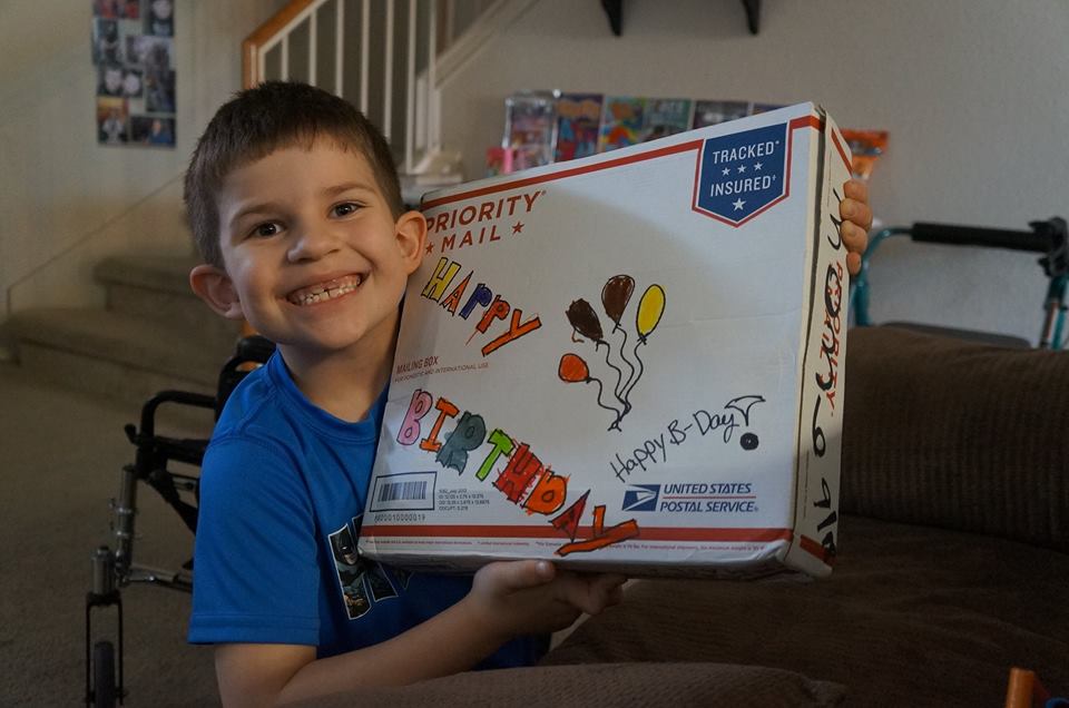 birthday package donation for kids in the hospital
