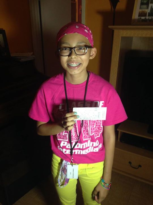 estefania canales, 12-year-old cancer survivor