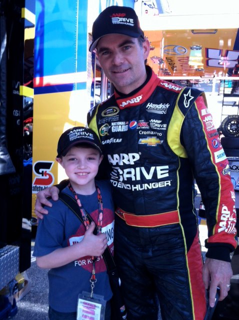 inspiring story about timmy tyrrell and how he inspired Jeff Gordon-racecar drivers