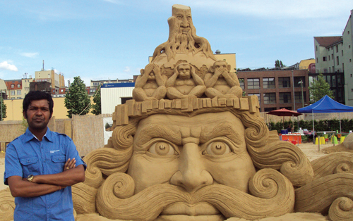 sand art