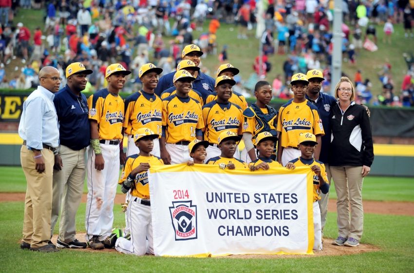 Jackie Robinson West little league championship team for the United States
