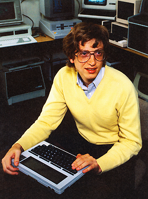 bill gates young