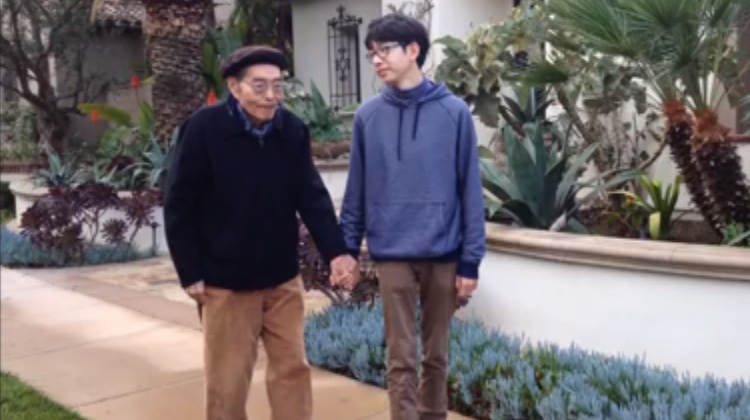 kenneth shinozuka and his grandfather