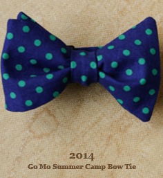 go mo bow tie summer camp 