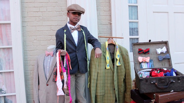 moziah bridges 12 year old bow tie designer