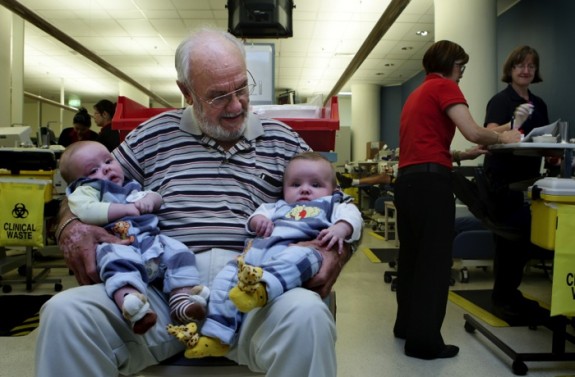 james harrison and cute babies