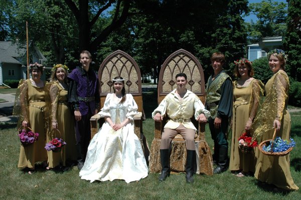 medieval wedding photo