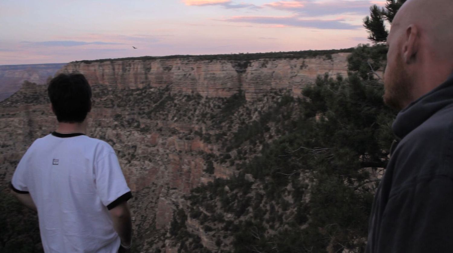 purvis brothers looking out into a canyon