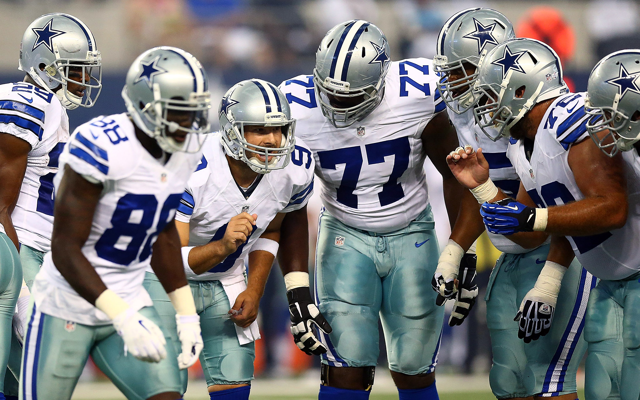 dallas cowboys offensive linemen