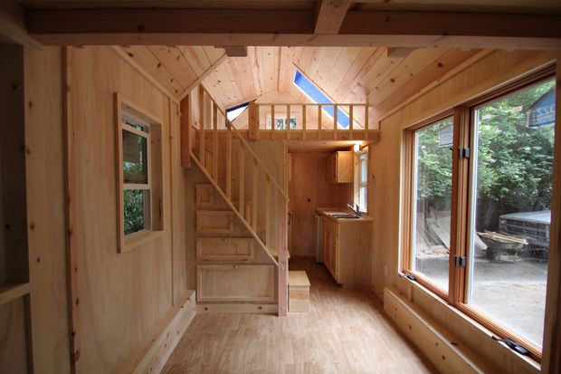 interior tiny home 