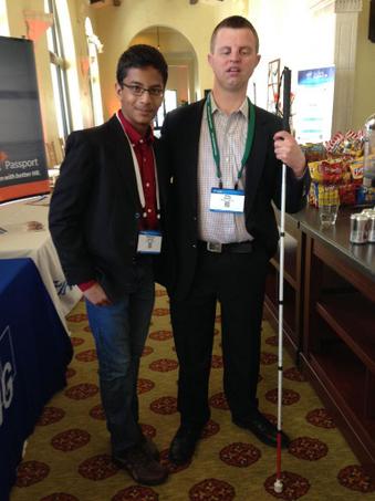 Shubham Banerjee of Braigo and his advisor Henry Wedler