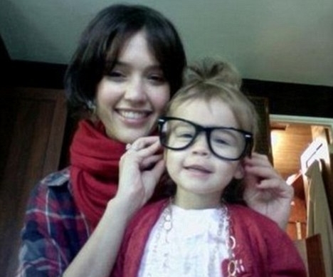 jessica alba and daughter honor