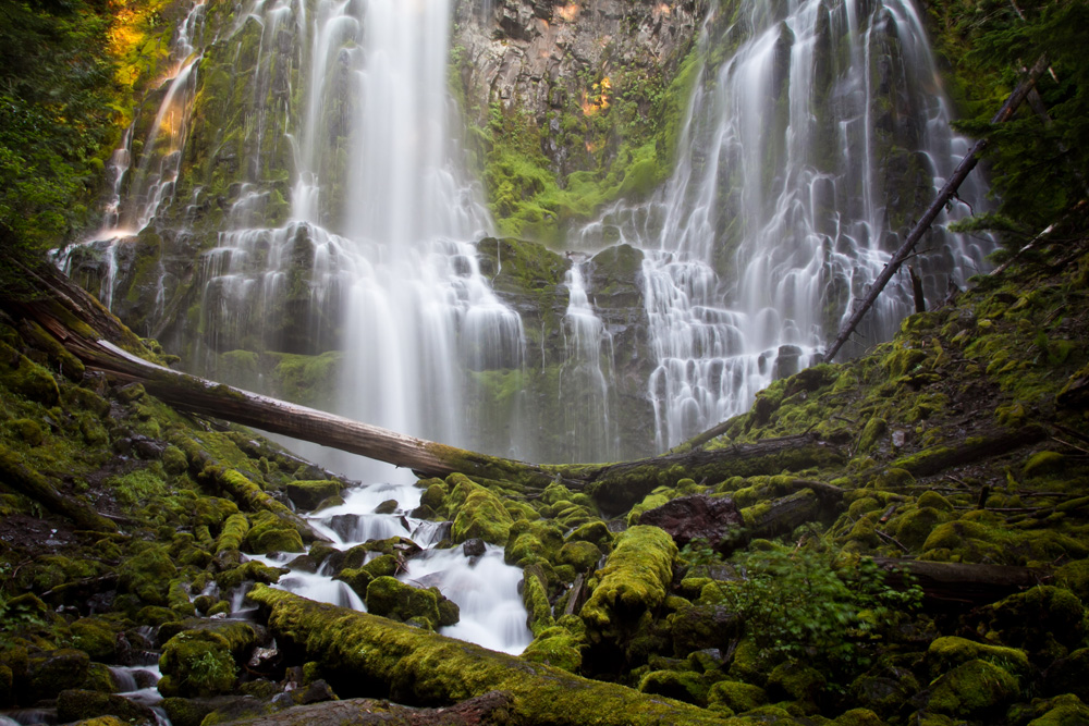 Oregon waterfalls 