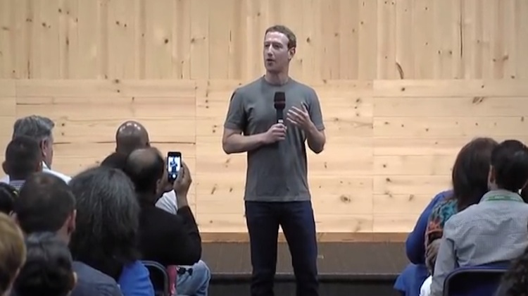 mark zuckerberg speaks to panel about his wardrobe