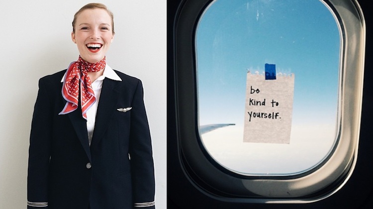 taylor tippett flight attendant leave secret messages