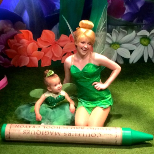 lane dressed as tinker bell
