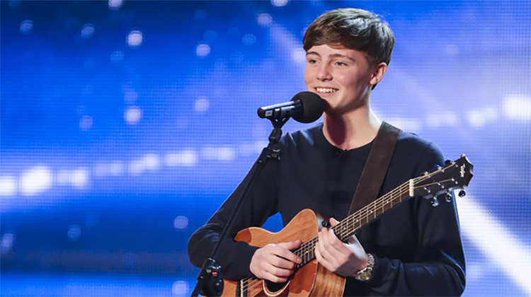 James Smith On Britains Got Talent