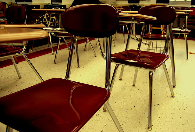 empty desks