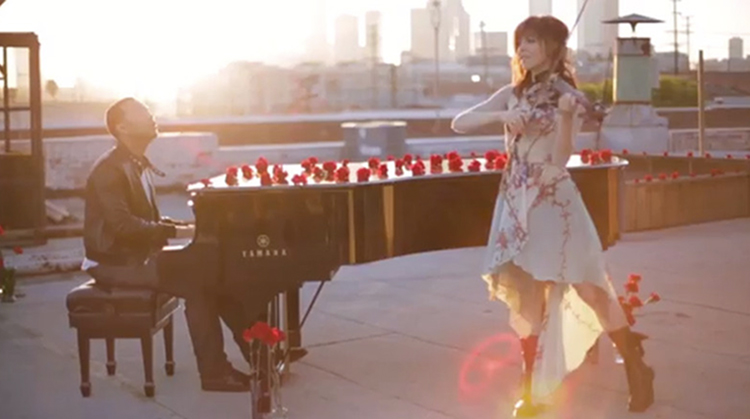 rooftop singing