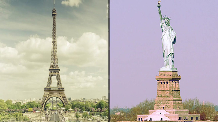 paris and new york