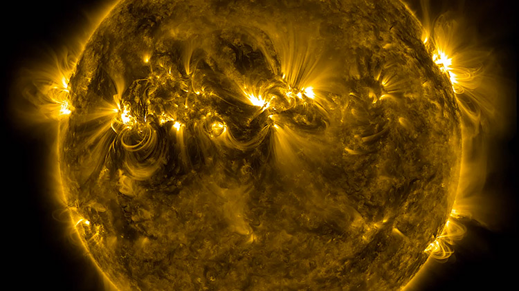 Image of the sun from NASA SDO