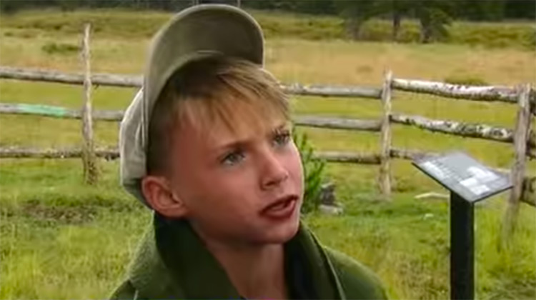 Utah boy after rescue from night in wild