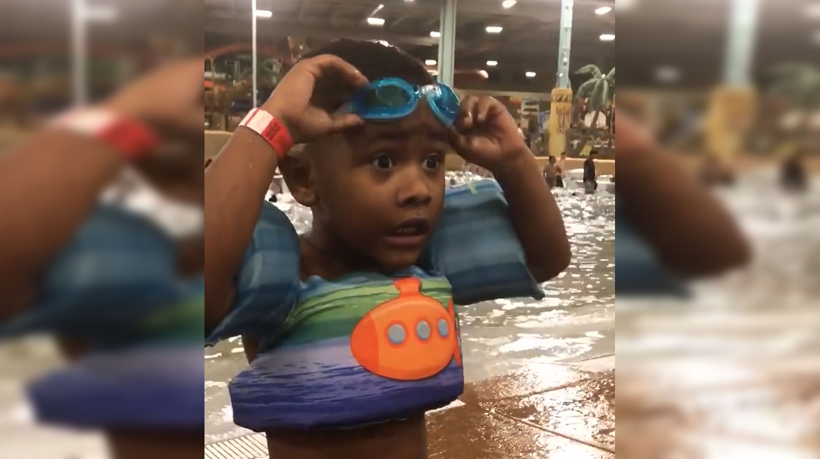 Boy Panics When He Loses Goggles But When Mom Sees Them She Can t