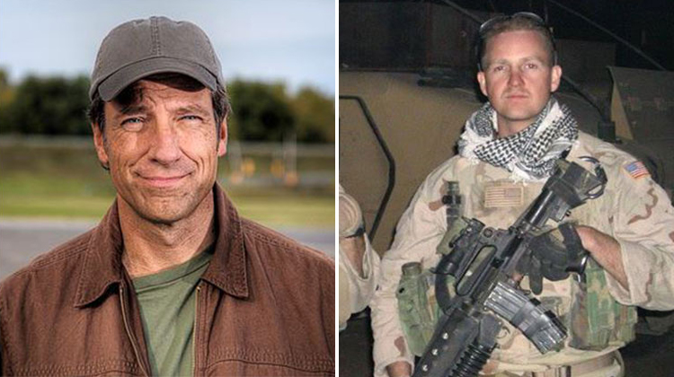 mike rowe and solider