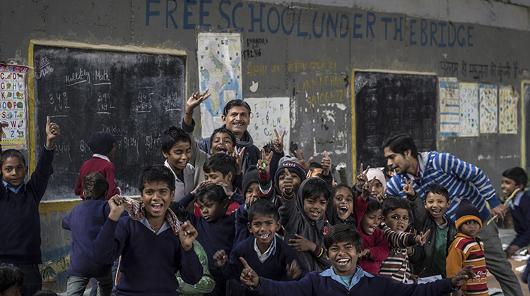 Free School Under Bridge 1
