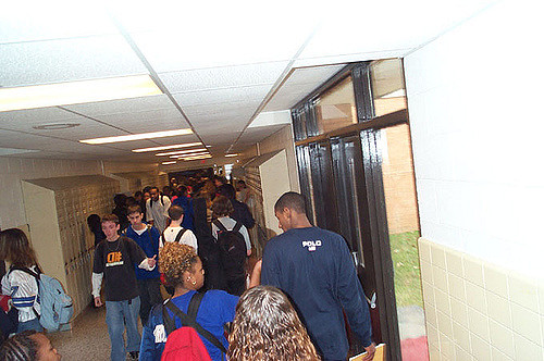 high school hallways