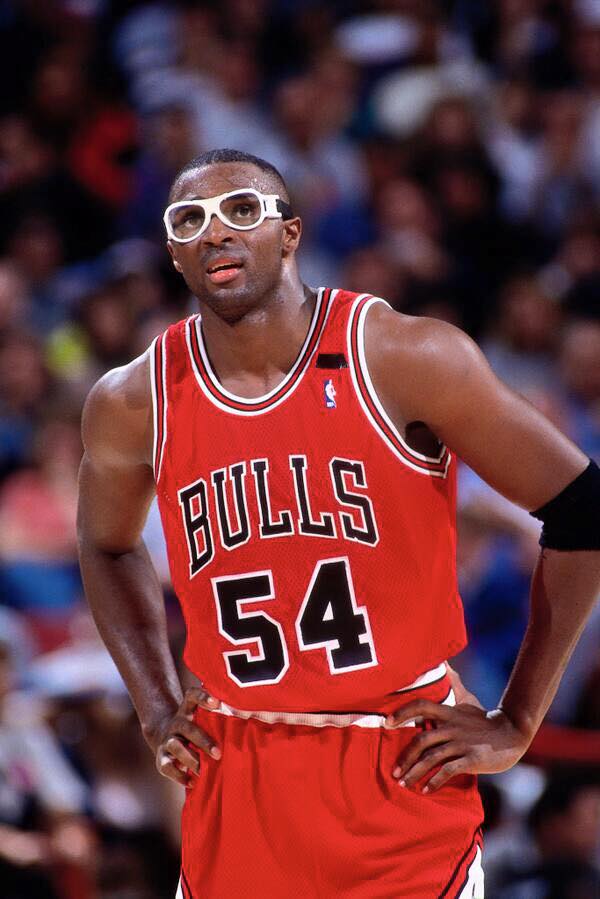 NBA player Horace Grant kept wearing goggles, even after getting