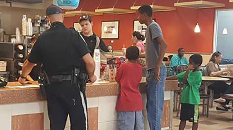 cop takes 3 kids he saved to McDonalds For McFlurries