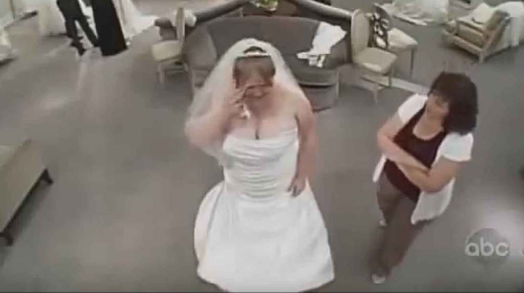 Bride getting body shamed on What Would You Do?