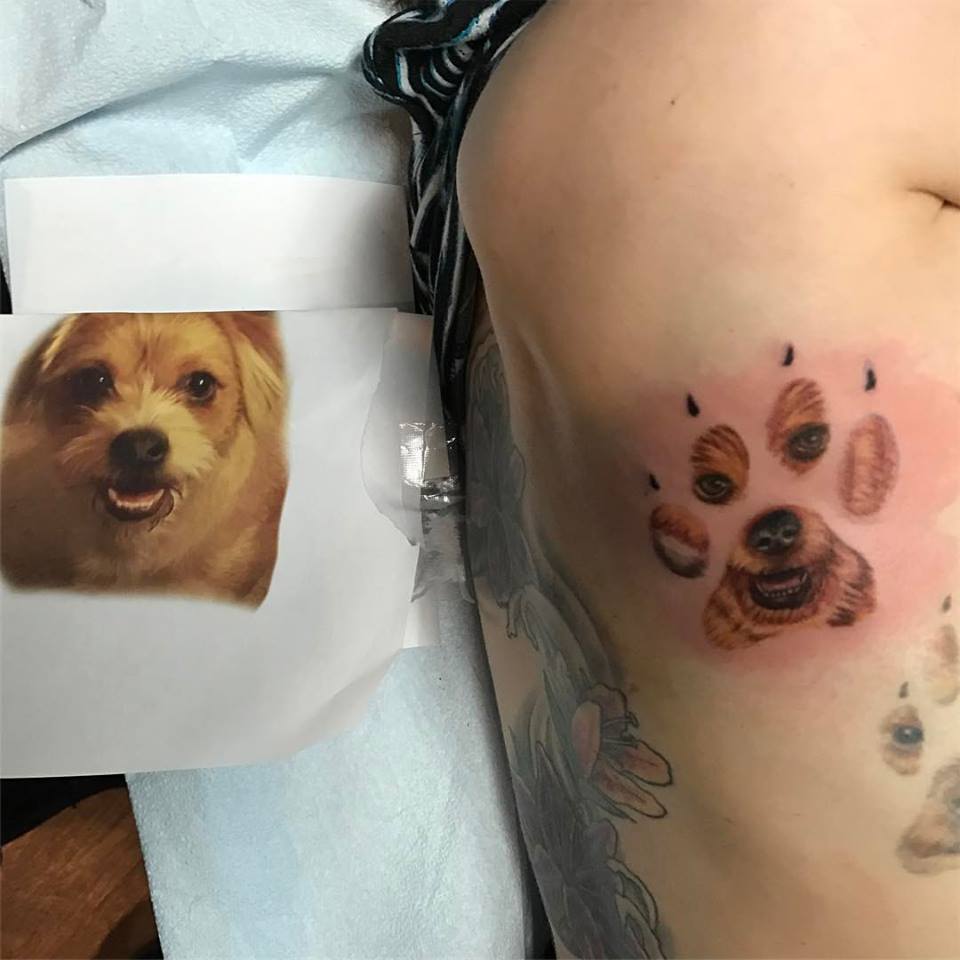 18 Gorgeous Paw Print Tattoos For Anyone Whose Dog Is Part Of The ...