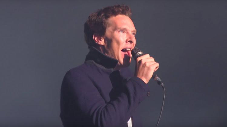 Benedict cumberbatch singing