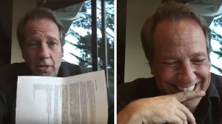 Mike Rowe reading Girl Scout letter
