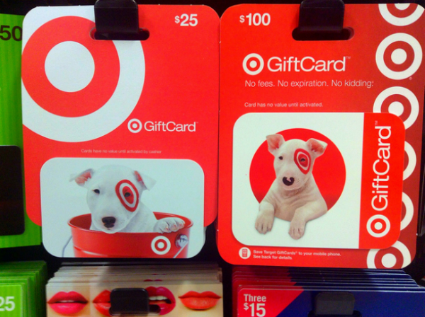 target gift card shopping