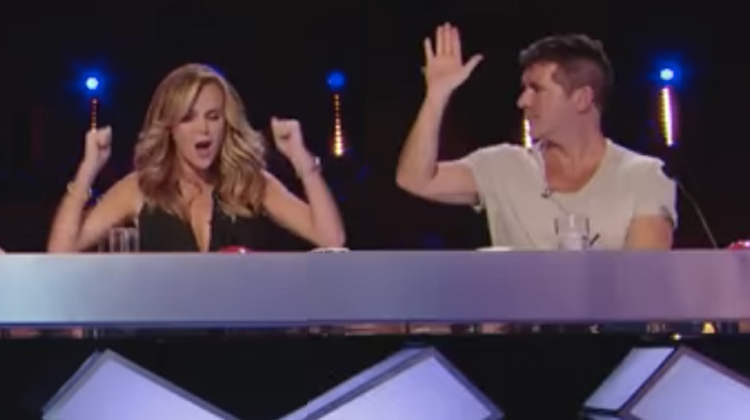 judge upset as simon stops song