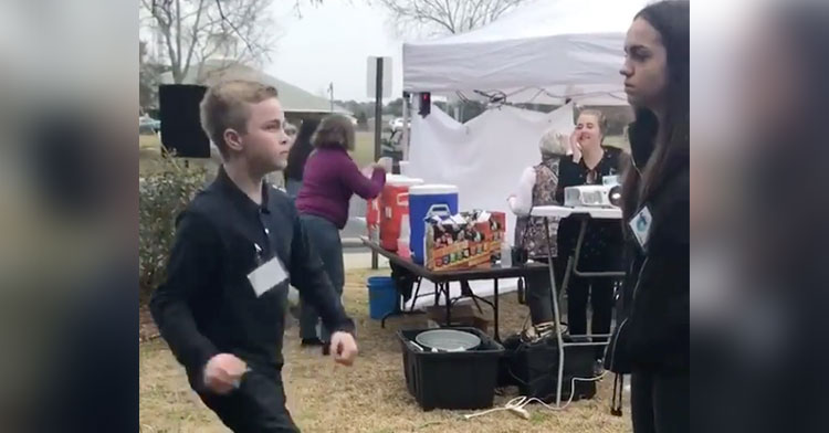 fuller tries to dance for girl