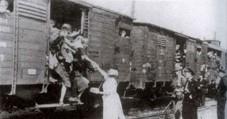 youra twentieth train nazi rescue
